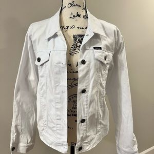 IZOD White Jean Jacket